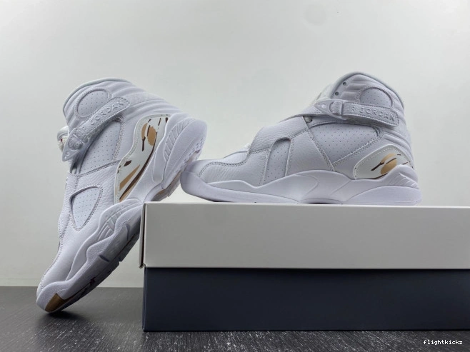 8 Retro OVO AA1239-135 White Jordan 1128